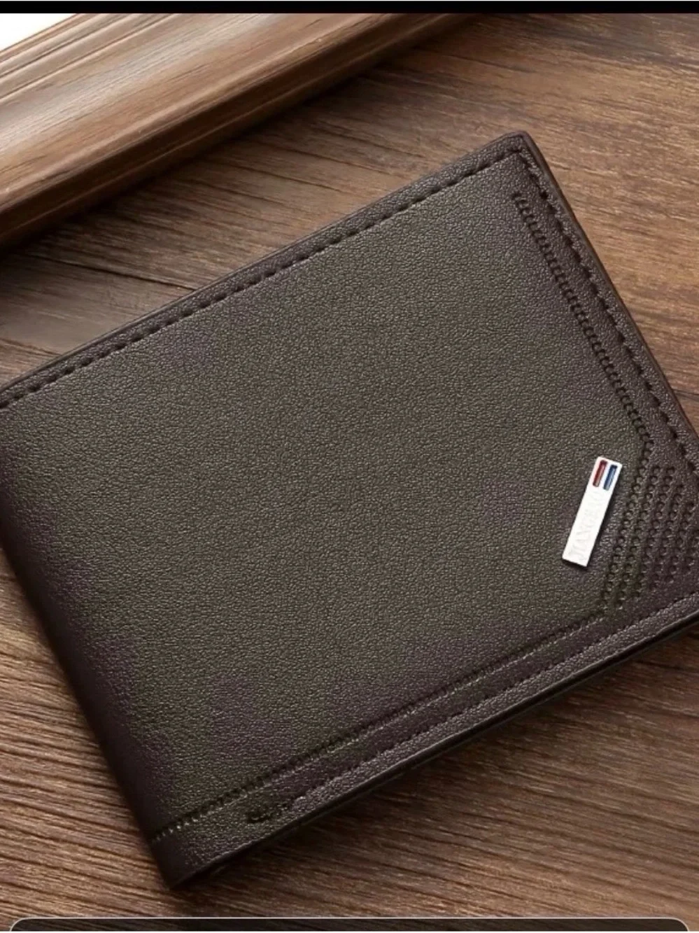 Classic Bifold Key & Card Wallet — Black, Brown, Dark Brown